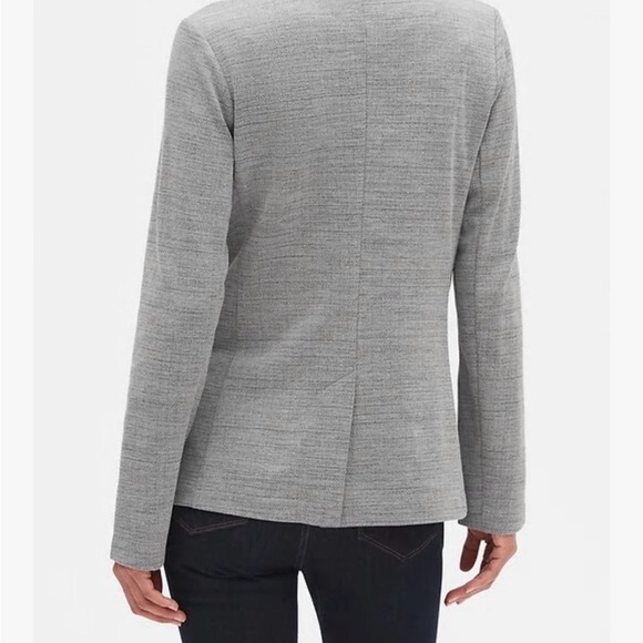 Banana Republic Heather Gray Suit Jacket - Picture 2 of 5